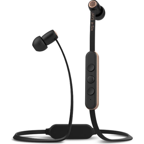 JAYS a-Six Headset In-ear Zwart, Goud