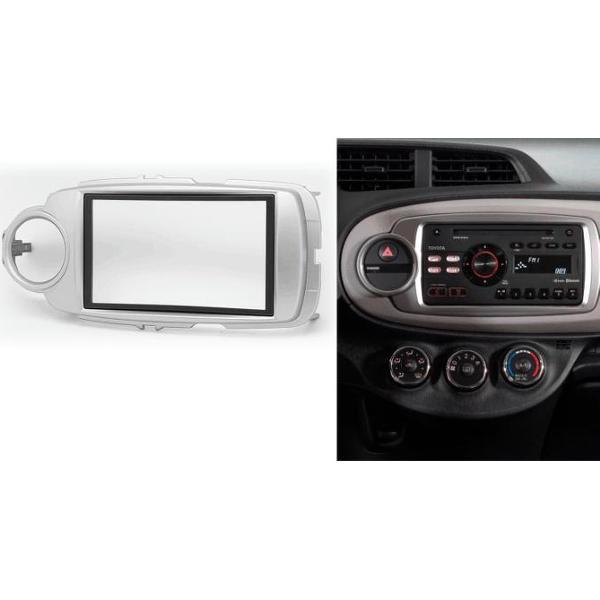 2-DIN TOYOTA Yaris 2011+ (Universal for Left and Right Wheel) frame Audiovolt 11-342