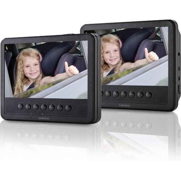 Lenco MES-212 - Portable DVD-speler met USB - 7 inch - Zwart