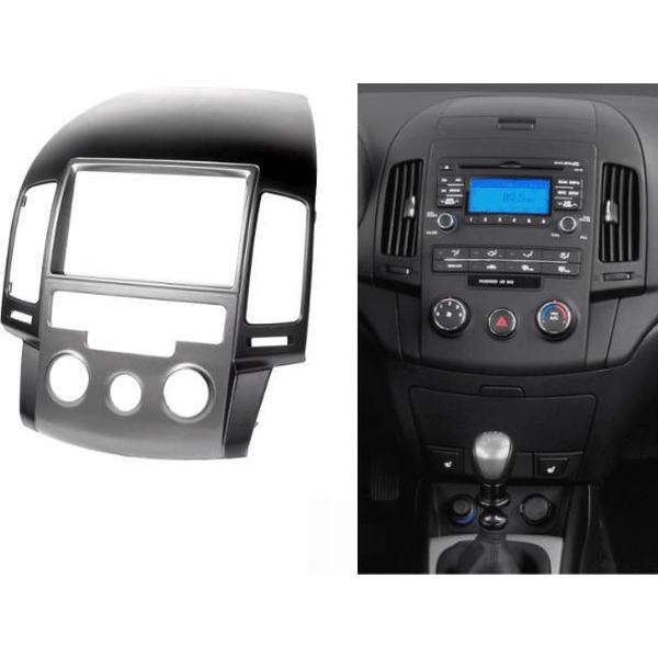 2-DIN HYUNDAI i-30 (FD) 2008-2011 (Manual Air-Conditioning / Left wheel) frame Audiovolt 11-141