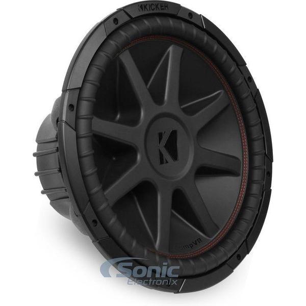 KICKER CVR154 CompVR 1000W 15 Inch CompVR Series Dual 4-Ohm Car Subwoofer