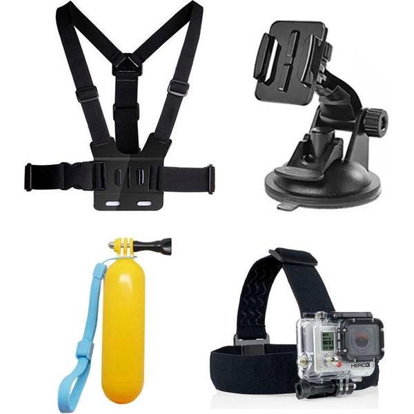 GoPro Outdoor Accessories Kit voor GoPro Hero 4/3+/3/2/1 en Actioncam