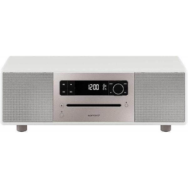 Sonoro Lounge - Dab radio - CD-Speler - Bluetooth - Hoogglans Wit