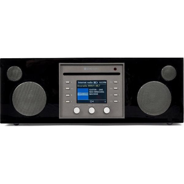 Como Audio Musica - DAB + / FM-radio met internetradio en CD-speler - Piano Black