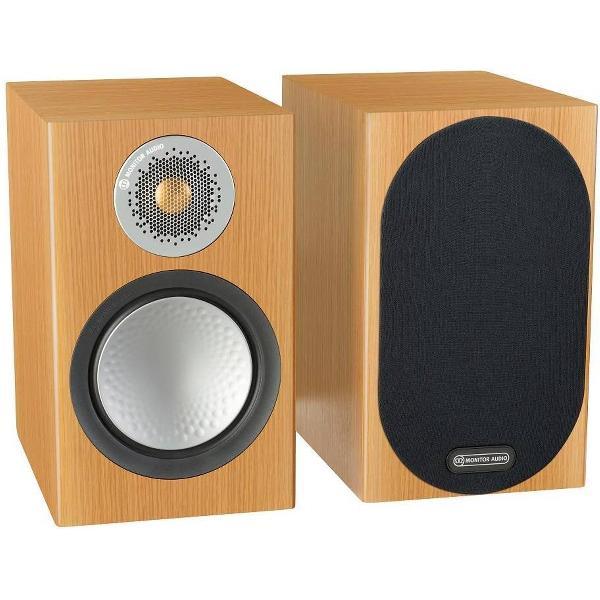 Monitor Audio Silver 50 - Boekenplank Speaker - Natural Oak (Prijs Per Paar)