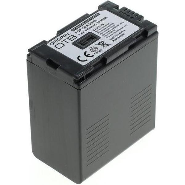 OTB Camera accu compatibel met Panasonic CGA-D54S - 5400 mAh