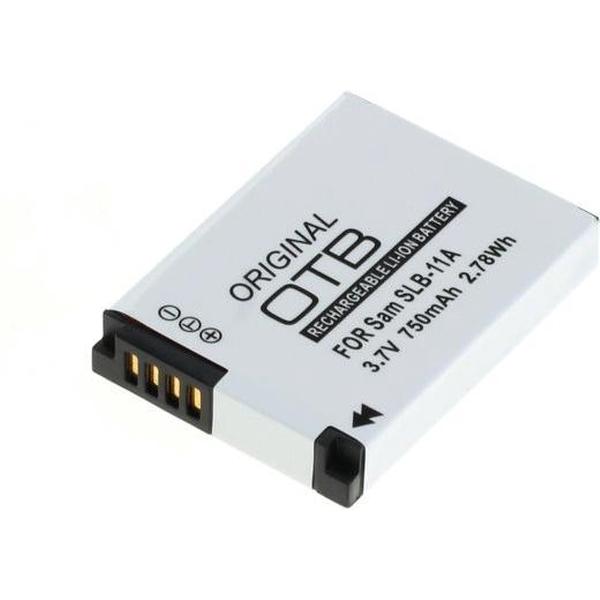 OTB Camera accu compatibel met Samsung SLB-11A / 750 mAh