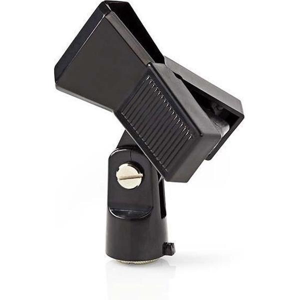 Nedis universele microfoonklem / zwart