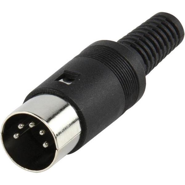 Valueline DNC-005/1 5p Din Plug Plastic 180