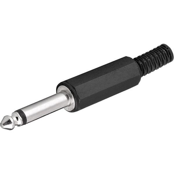 Valueline 6,35mm Jack (m) connector - plastic - 2-polig / mono