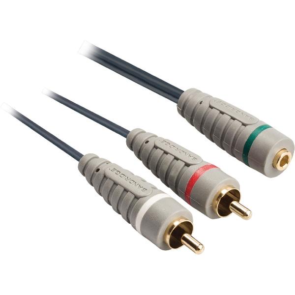 Bandridge - RCA - Aux kabel - 1 meter