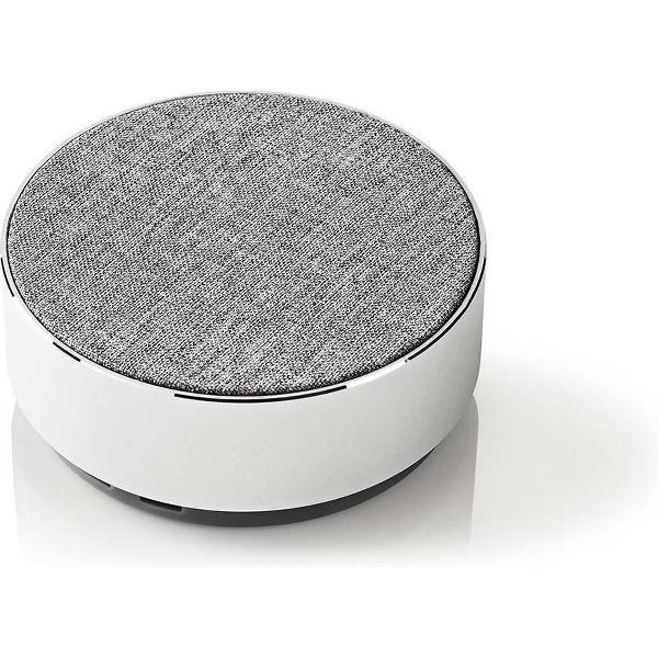 Nedis Luidspreker met Bluetooth® | 9 W | Metal design | Aluminum-zilver