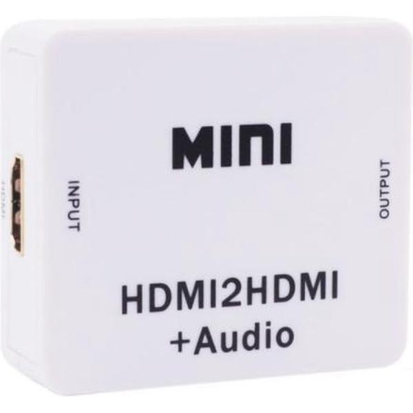 Dolphix HDMI naar stereo audio extractor - HDMI 1.3 (Full HD) / wit