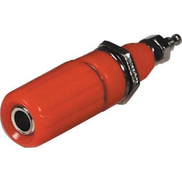 OKS Speaker Binding Post terminal plug - rood