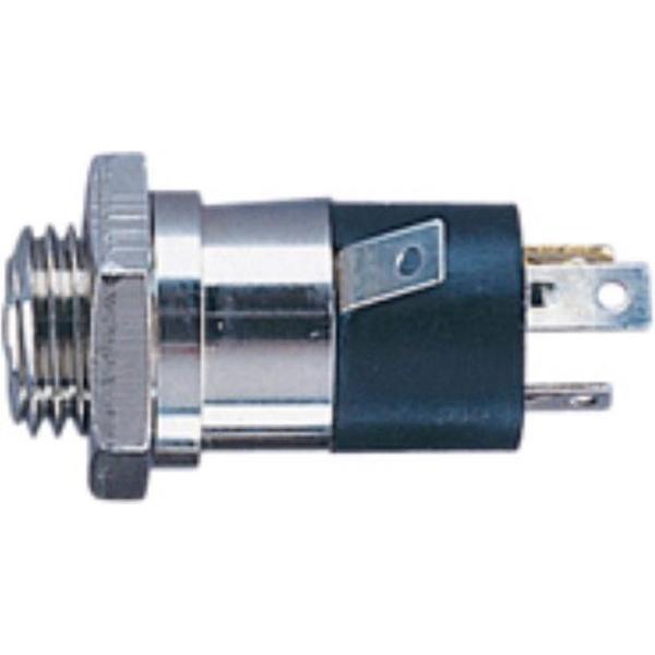 Electrovision 3,5mm Jack (v) inbouw connector - metaal/plastic - 4 soldeerpunten (Nexus)