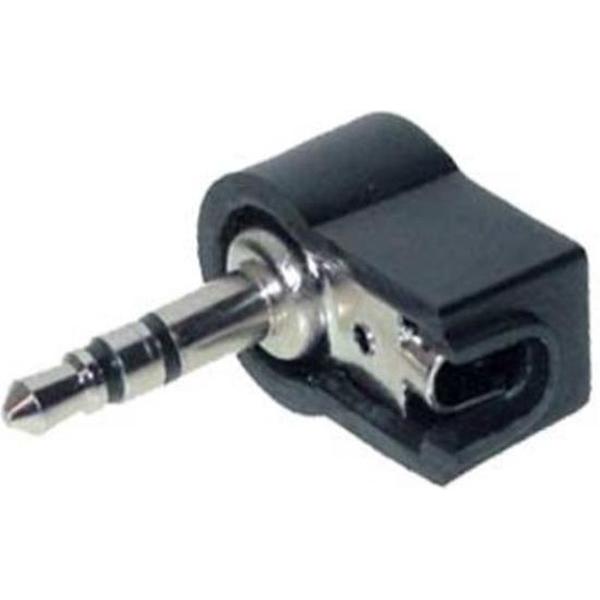 S-Impuls 3,5mm Jack (m) connector - plastic / haaks - 3-polig / stereo