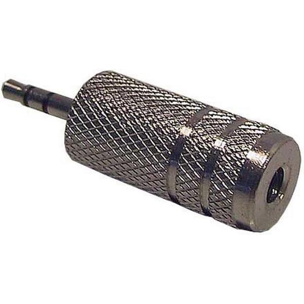 S-Impuls 2,5mm Jack (m) - 3,5mm Jack (v) adapter / metaal