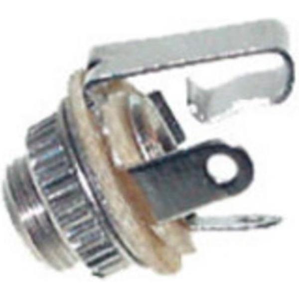 S-Impuls 3,5mm Jack (v) inbouw connector - metaal - 3 soldeerpunten / stereo
