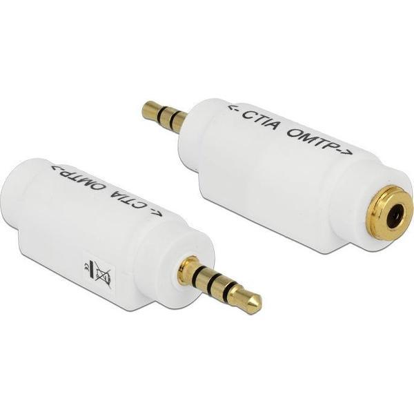 DeLOCK Pin Changing adapter (CTIA/AHJ > OMTP) - wit