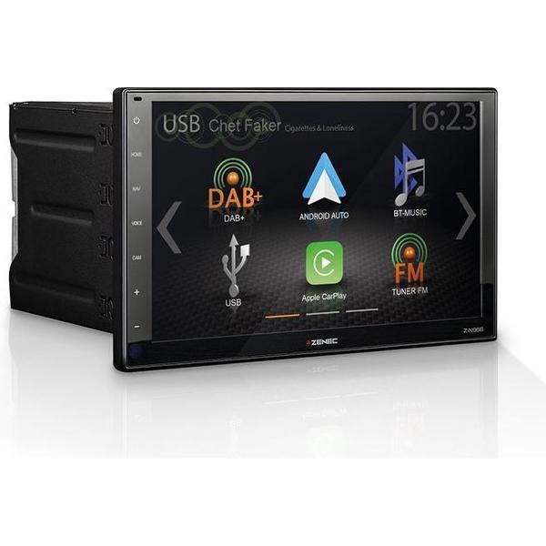 Zenec Z-N966 | 2-DIN autoradio met 9 inch scherm - Android Auto - Apple Carplay - DAB+