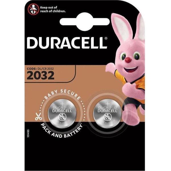 Duracell CR2032 3V lithium knoopcel batterij set van 5