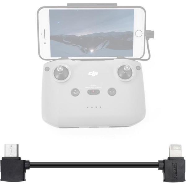 STARTRC Voor DJI Mavic Air 2 Type-C / USB-C naar 8-pins dual-way transmissiegegevens Speciale verbindingskabel, lengte: 16 cm (zwart)
