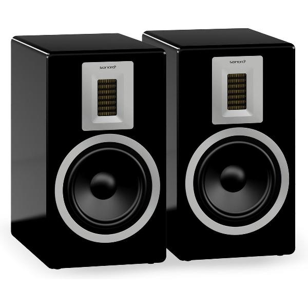 Sonoro Orchestra boekenplank speakers (per paar) - zwart