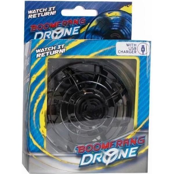 Toys Amsterdam Boomerang-drone Met Usb-oplader Zilver 2-delig