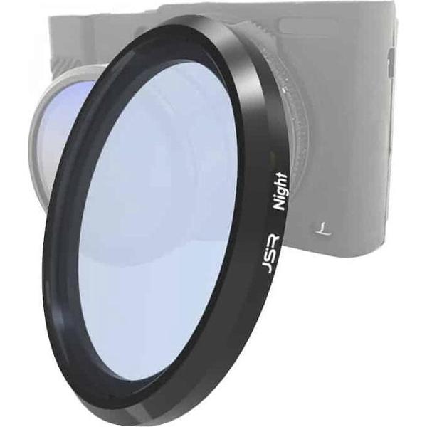 JSR NIGHT Lensfilter voor Panasonic LUMIX LX10