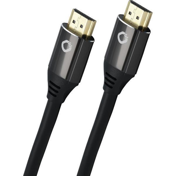Oehlbach Black Magic Evolution MKII 48 Gbps HDMI Kabel 1,5m zwart