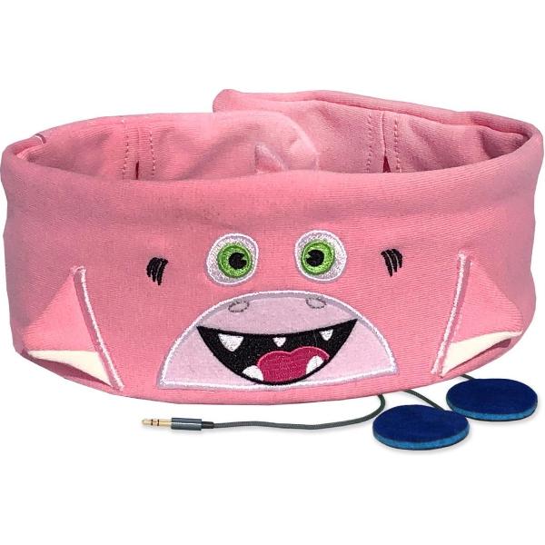 Snuggly Rascals Hoofdtelefoon Over-ear Haai Katoen Roze