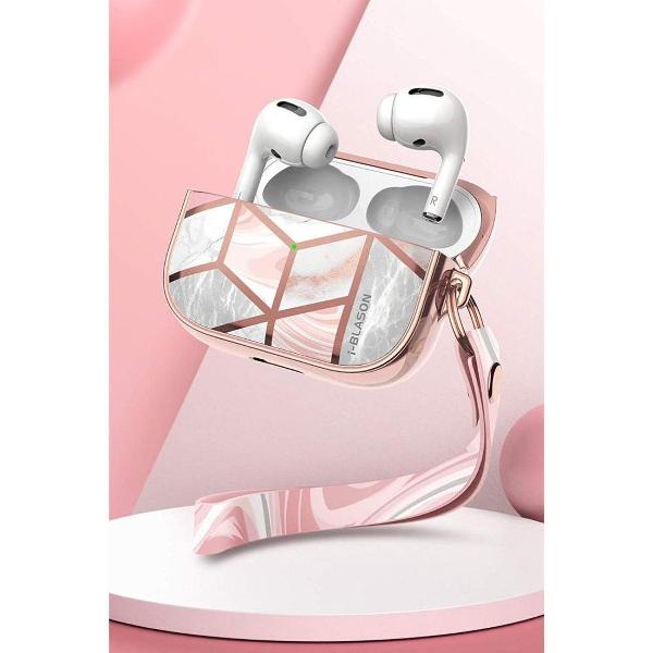Supcase Cosmo Apple AirPods Pro Hoes - Marmer