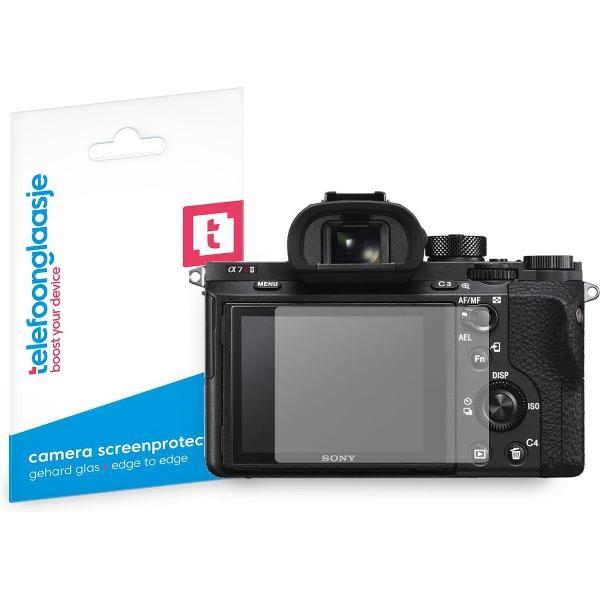 Sony Alpha A7R II screenprotector gehard glas