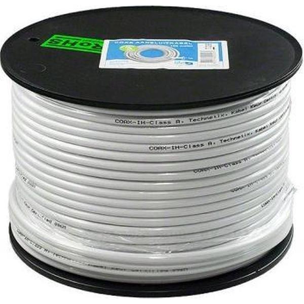 Technetix TN-COAX-IH100M Coaxkabel Coax - Coax 100 M Wit