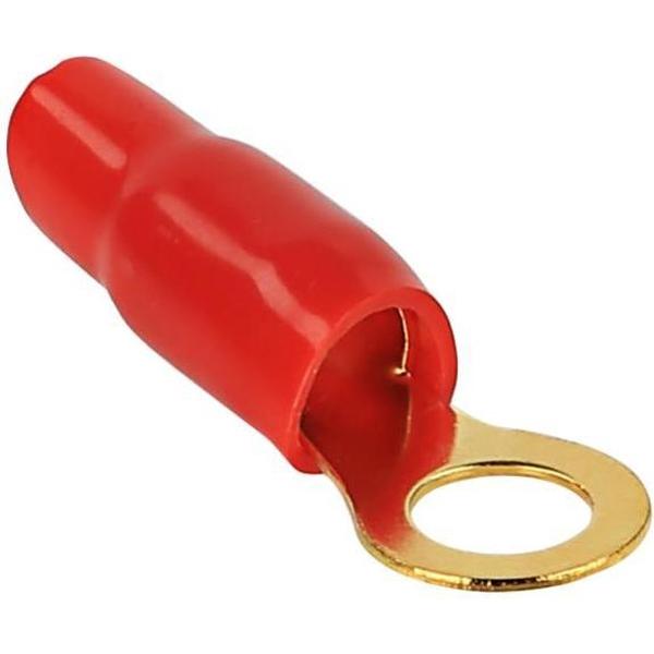 Ring kabelschoen 10 mm² > 8,4 mm 50 Stuks rood
