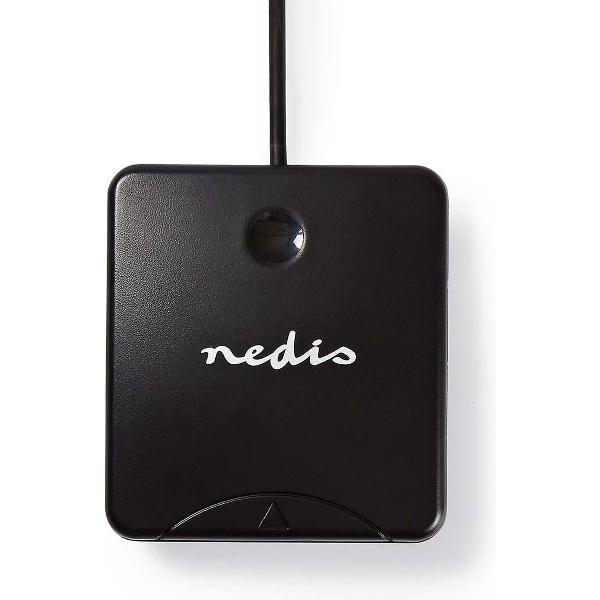 Nedis USB pasport/id/Smartcard cardreader met USB-A connector - USB2.0 (Windows)