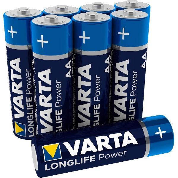 20 Stuks (5 Blisters a 4 st) Varta Longlife Power AA Batterijen