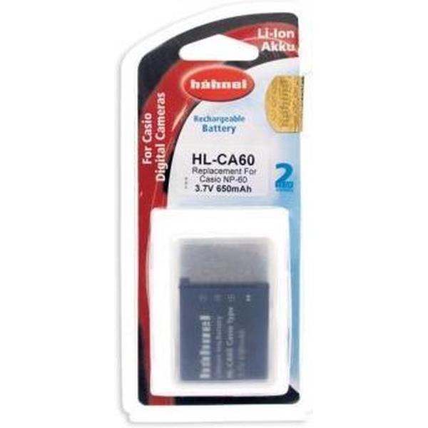 Casio NP-60 (Merk Hahnel, Jupio)