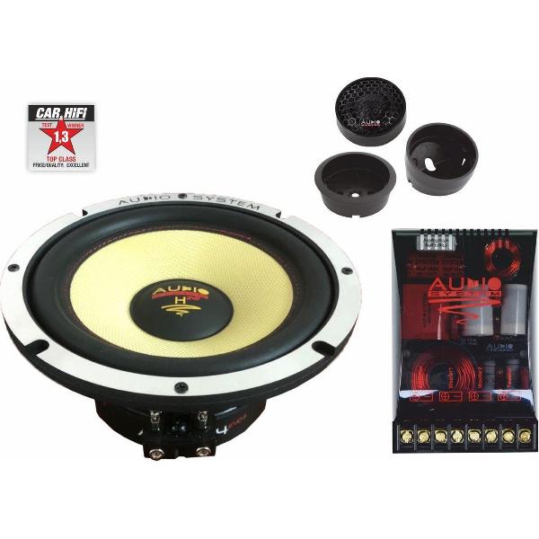 Helon-Serie 2-OHM 2-Way System 165 mm Exteme Kickbass Compo Systeem.