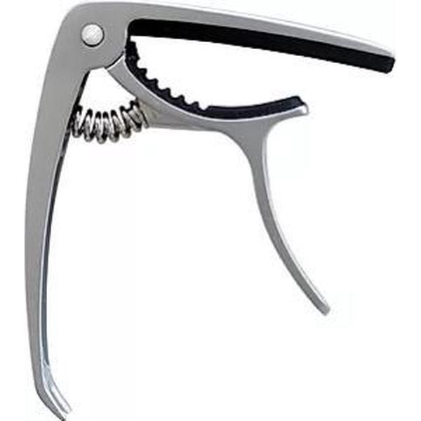 CLX Capo gitaarklem - Elektrisch - Akoestisch - Aluminium - Barreklem - grijs - Capodaster