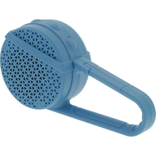 Sweex mini Bluetooth speaker met clip - blauw