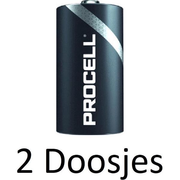 20 Stuks (2 Doosje a 10 st) Procell Alkaline D / LR20 -