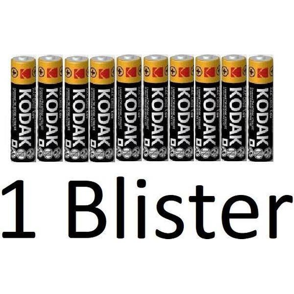 10 Stuks (1 Blister a 10 st) kodak xtralife AAA Batterijen