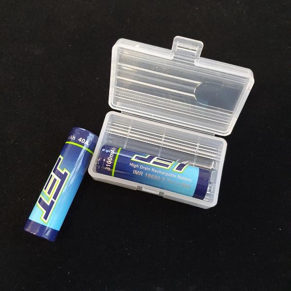JET Batterij oplaadbaar - 18650er, 3100 mAh, 3,7V, 40A, 8C, LiMn
