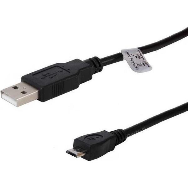 USB kabel 0,5 m. Data oplaadkabel. Past ook op Kodak EasyShare C123 SPORT, C135, C142, C143, C1450, C183, C195, C443, C1505
