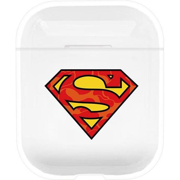 AirPods Case Cover - Bescherm hoes - Superman - Geschikt voor Apple AirPods 1 & 2 - gerrey.