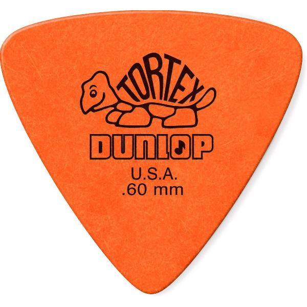 Dunlop Tortex Triangle Pick 0.60mm 12-pack plectrum