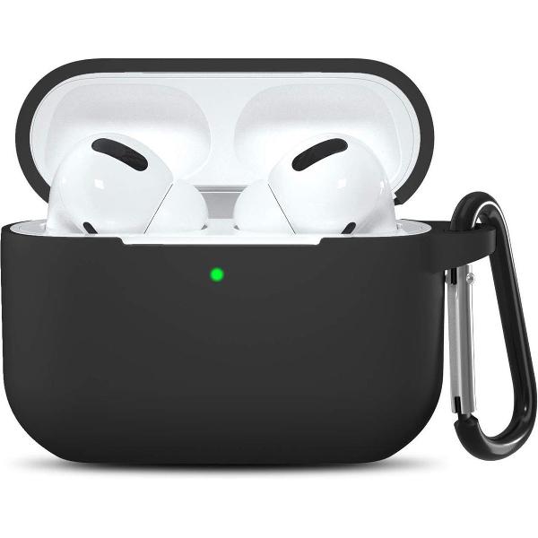 AirPods Pro Hoesje Siliconen Case - Zwart - iCall