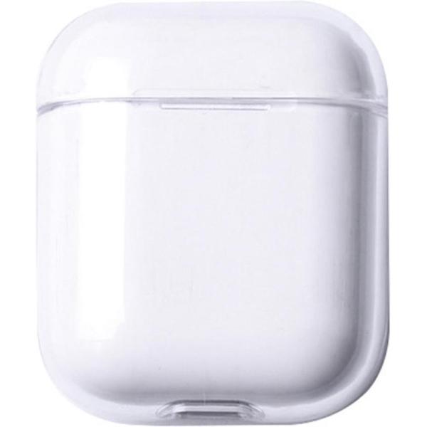 Hardcase - Plastic Cover - Voor Apple Airpods 1 & 2 - Transparant