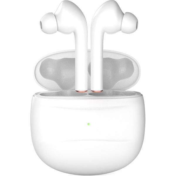 X8 Extreme - Draadloze oordopjes met oplaadstation - Wit